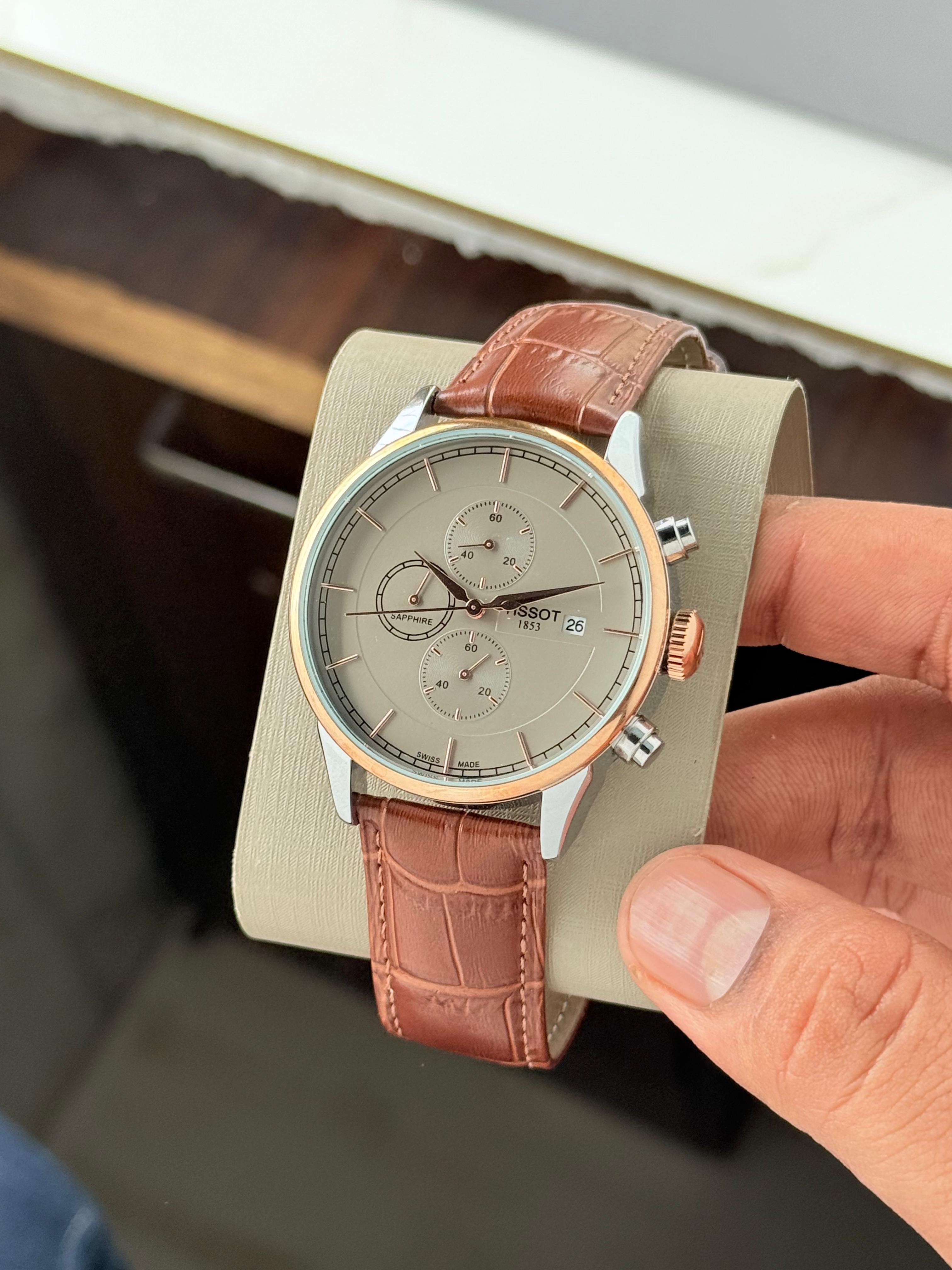 Tissot Elegant Wearing Gentleman